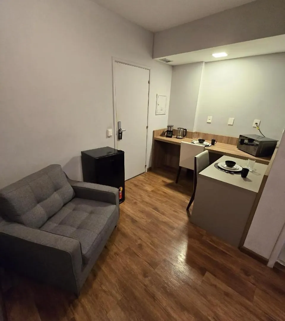 La Residence Paulista - Flat 806 - Residence Service + Academia + Piscina + Prox. Paulista Sao Paulo Apartment